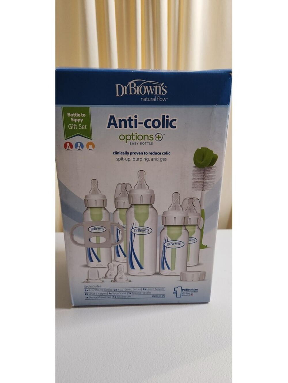 Dr. Brown's Options+ Anti-Colic Baby Bottle Set